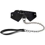 Ouch!: Exclusive Collar with Leash svart