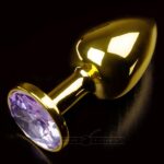 Dolce Piccante: Jewellery Plug Purple Diamond guld small