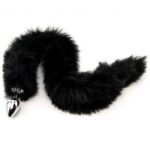 Furry Fantasy Black Panther Tail Buttplug