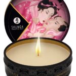 Shunga: Mini Massage Candle Aphrodisia Rose Petals